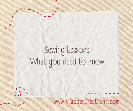 Sewing Lessons for All Levels!