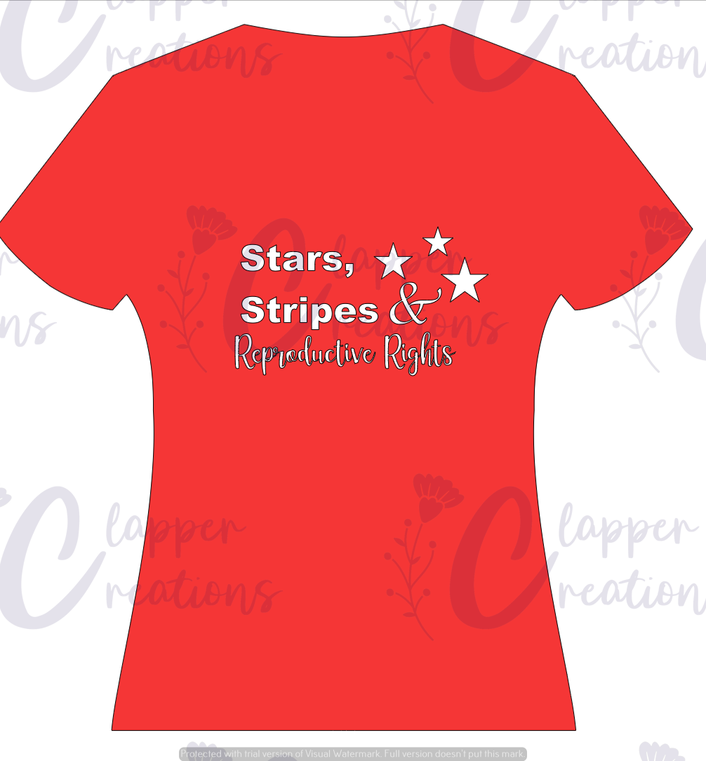 Adult Red: Stars, Stripes & Reproductive Rights