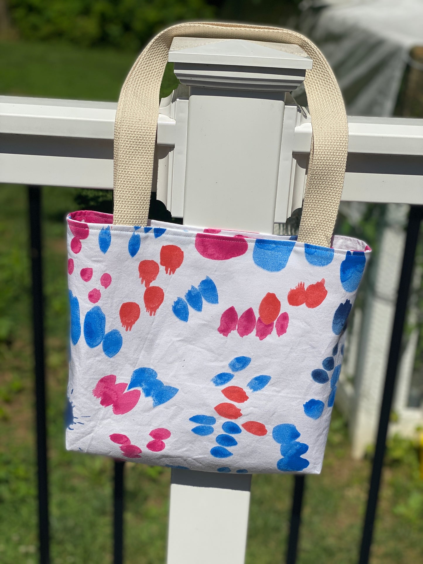 The Everyday Tote - Summer Splash (Pink)