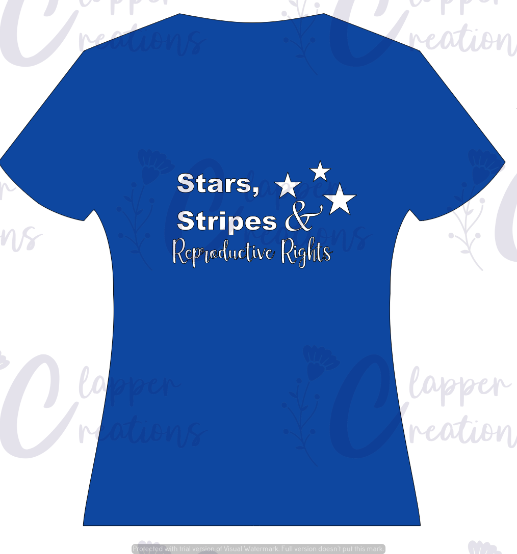 Adult Red: Stars, Stripes & Reproductive Rights