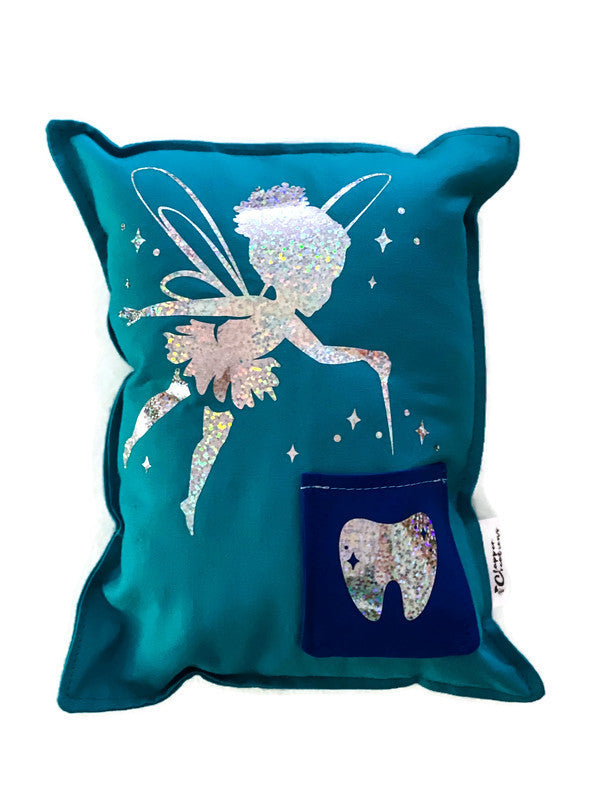 Tooth Fairy Pillow - Teal