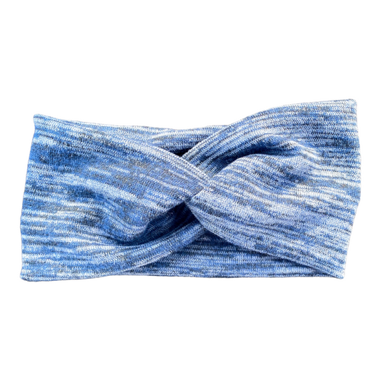 Headbands - Blue Streaked (Sweater Material)